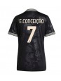 Billige Juventus Francisco Conceicao #7 Tredjedrakt Dame 2025-26 Kortermet